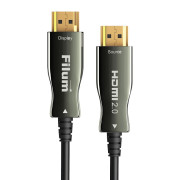 Активный оптический кабель HDMI Filum FL-AOC-HDMI2.0-20M HDMI 2.0-HDMI 2.0, 18 Gbps, 4K (3840х2160px) 60Hz, HDCP 2.2, HDR10, HLG, 20 м Активный оптический кабель HDMI Filum FL-AOC-HDMI2.0-20M HDMI 2.0-HDMI 2.0, 18 Gbps, 4K (3840х2160px) 60Hz, HDCP 2.2, HDR10, HLG, 20 м