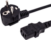 Кабель питания Filum FL-PC-SH90/C13-C2-3.0-BK ПВС-АП 3x1.5 CEE 7/7(Schuko) угловая - C13, 220/250В, 10А, чёрный, 3м Кабель питания Filum FL-PC-SH90/C13-C2-3.0-BK ПВС-АП 3x1.5 CEE 7/7(Schuko) угловая - C13, 220/250В, 10А, чёрный, 3м
