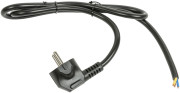Кабель питания Filum FL-PC-SH90-C2-1.8-BK ПВС-ВП 3x1.5 CEE 7/7(Schuko) угловая - свободный конец, 220/250В, 16А, чёрный, 1,8м Кабель питания Filum FL-PC-SH90-C2-1.8-BK ПВС-ВП 3x1.5 CEE 7/7(Schuko) угловая - свободный конец, 220/250В, 16А, чёрный, 1,8м