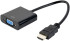 Адаптер Filum FL-A-HM-VGAF-mjack-0.15M 0.15 м., разъемы: HDMI A male-VGA female-mini jack female, пакет Адаптер Filum FL-A-HM-VGAF-mjack-0.15M 0.15 м., разъемы: HDMI A male-VGA female-mini jack female, пакет