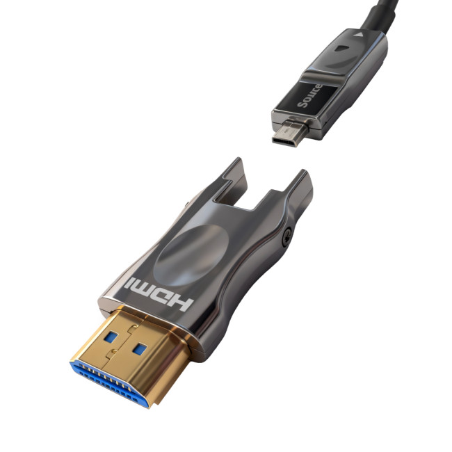 Адаптер переходник Filum FL-A-HMAM-HMDF HDMI A male 2.1  - HDMI micro-D female 2.1 , 48 Gbps, 8K (7680х4320px) 60Hz / 4K (3840х2160px) 120Hz, (HDCP 2.
