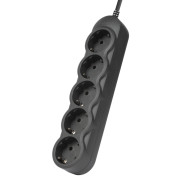 Сетевой фильтр Filum FL-SP3-5-0.5M-BL2-UPS 2500 Вт., 5 розеток, шнур 0.5 м. с вилкой IEC60320 C14, черный Сетевой фильтр Filum FL-SP3-5-0.5M-BL2-UPS 2500 Вт., 5 розеток, шнур 0.5 м. с вилкой IEC60320 C14, черный