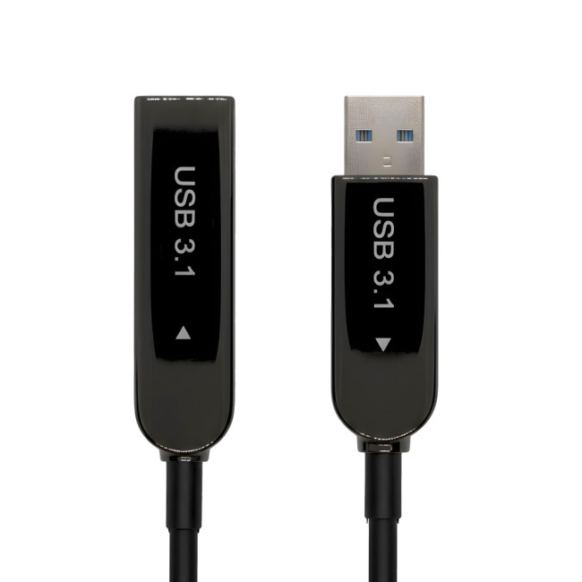 Удлинитель интерфейса Filum FL-AOC-USB3.1AM-USB3.1AF-30M активный, оптический USB A 3.1 Gen2 male - USB A 3.1 Gen2 female, 30 м