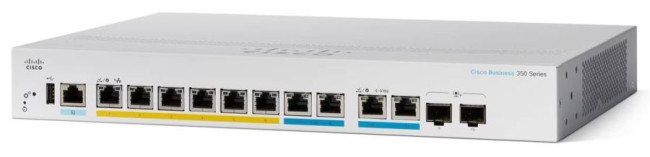 CBS350 Managed 8-port GE, Full PoE, 2x1G Combo CBS350-8FP-2G-EU