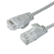 Кабель патч-корд U/UTP 6 кат. 15м Filum FL-U6-C-LSZH-SLIM-15.0M 28AWG(7x0.127 мм), чистая медь, LSZH, Slim flexible, серый Кабель патч-корд U/UTP 6 кат. 15м Filum FL-U6-C-LSZH-SLIM-15.0M 28AWG(7x0.127 мм), чистая медь, LSZH, Slim flexible, серый