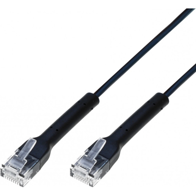 Кабель патч-корд U/UTP 6 кат. 1.5м Filum FL-U6-C-TPE-AN-1.5M 32AWG, чистая медь, золото 50U", TPE, черный