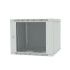 Шкаф настенный 19", 9U Filum FL-WB-0966GM-GY Wall Box (ШxГxВ) 600x600x490 мм, дверь стеклянная, цвет серый RAL7035