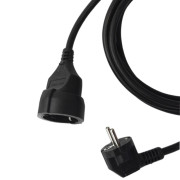 Удлинитель Filum FL-PEC-CEE7/7-CEE7/3-С1-1.0-BK ПВС-АП 3x1.5 CEE7/7-CEE7/3, 220/250В, 16А, черный, 1.0м