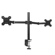 Кронштейн для монитора Filum FL-DM001DB двойной, VESA: 75x75/100x100, для диагонали 10"-32", два типа крепления, макс. нагрузка 10кг, черный Кронштейн для монитора Filum FL-DM001DB двойной, VESA: 75x75/100x100, для диагонали 10"-32", два типа крепления, макс. нагрузка 10кг, черный