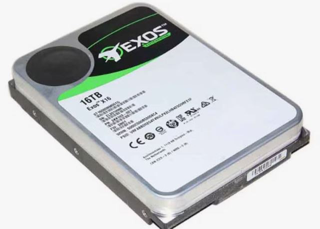 Жесткий диск Seagate Exos X16 ST16000NM002G, 16TB, 3.5", 7200 RPM, SAS Жесткий диск Seagate Exos X16 ST16000NM002G, 16TB, 3.5", 7200 RPM, SAS