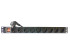 Блок розеток 19", 9 розеток Filum FL-PDU19-9SCH-PS-2MEU CEE 7/3 (Schuko), 16A, с выключателем, кабель 2 м с вилкой CEE 7/7