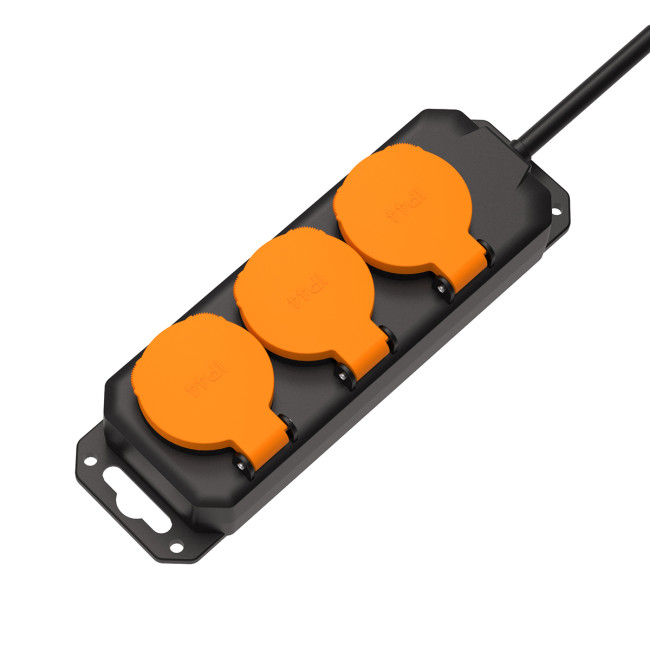 Удлинитель силовой Filum FL-PEC-3SCH-IP44 IP44, 3 розетки Schuko с кабелем 3х1.5 длиной 1.5 м
