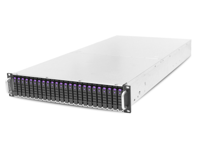 Серверная платформа HA202-PV / 2U / 24xNVMe U.2 HS / 2x (AIC Pavo ( 2xLGA3647 up to 1