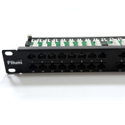 Патч-панель Filum FL-PP-5E48U1 19" HD, 1U, Cat 5e, 48 портов RJ45 (8p8c), неэкранированная, Dual IDC (110/KRONE) Патч-панель Filum FL-PP-5E48U1 19" HD, 1U, Cat 5e, 48 портов RJ45 (8p8c), неэкранированная, Dual IDC (110/KRONE)
