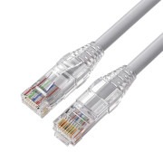 Кабель патч-корд U/UTP 5e кат. 15м Filum FL-PC-U5E-15-LSZH-GY 24AWG (7х0.20 мм), чистая медь, LSZH, серый Кабель патч-корд U/UTP 5e кат. 15м Filum FL-PC-U5E-15-LSZH-GY 24AWG (7х0.20 мм), чистая медь, LSZH, серый
