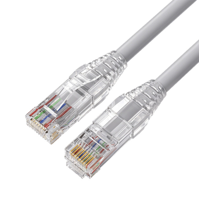 Кабель патч-корд U/UTP 5e кат. 15м Filum FL-PC-U5E-15-LSZH-GY 24AWG (7х0.20 мм), чистая медь, LSZH, серый