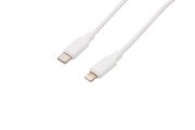 Кабель USB 2.0 Filum FL-C-U2-CM-LM-1.8M-W, 1.8 м., белый, 3 А, разъемы: USB Type С male - Lightning male, пакет.