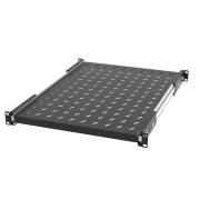 Полка выдвижная Filum FL-RSHE-1U-620-BK 19", 1U, перфорированная, глубина 620 мм, нагрузка 30 кг, черная RAL9005M Полка выдвижная Filum FL-RSHE-1U-620-BK 19", 1U, перфорированная, глубина 620 мм, нагрузка 30 кг, черная RAL9005M
