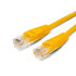 Кабель патч-корд U/UTP 6 кат. 5м Filum FL-U6-C-LSZH-5M-Y 26AWG(7x0.16 мм), чистая медь, LSZH, желтый