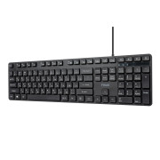 Клавиатура Filum FL-KB15-BK USB 108 кл., проводная, низкопрофильная, бесшумная, мембранная, черная, Windows XP/Vista/7/8/10, MacOS длина кабеля: 1,5м Клавиатура Filum FL-KB15-BK USB 108 кл., проводная, низкопрофильная, бесшумная, мембранная, черная, Windows XP/Vista/7/8/10, MacOS длина кабеля: 1,5м