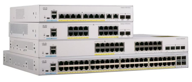 Коммутатор Catalyst 1000 16port GE, POE, Ext PS, 2x1G SFP C1000-16P-E-2G-L