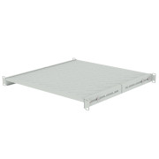 Полка стационарная Filum FL-RSHU-1U-450-GY 19" универсальная, 1U, перфорированная, глубина 450 мм, нагрузка 80 кг, серая