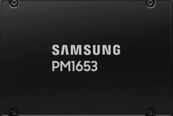 Твердотельный накопитель Samsung PM1653 Enterprise 7.68TB/2.5/SAS 24G/3D TCL