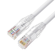 Кабель патч-корд U/UTP 5e кат. 1.5м Filum FL-PC-U5E-1.5-LSZH-WT 24AWG (7х0.20 мм), чистая медь, LSZH, белый Кабель патч-корд U/UTP 5e кат. 1.5м Filum FL-PC-U5E-1.5-LSZH-WT 24AWG (7х0.20 мм), чистая медь, LSZH, белый