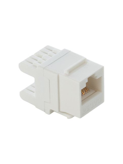 Модуль Keystone RJ45 UTP Filum FL-KJ-U5E-WT-180 Cat 5e, Dual IDC (110/KRONE), 180 градусов, белый