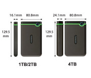 Внешний жесткий диск Toshiba Canvio Basics Exclusive 1TB 2.5" USB 3.2 Gen 1 Black HDTB510MK3AA Внешний жесткий диск Toshiba Canvio Basics Exclusive 1TB 2.5" USB 3.2 Gen 1 Black HDTB510MK3AA